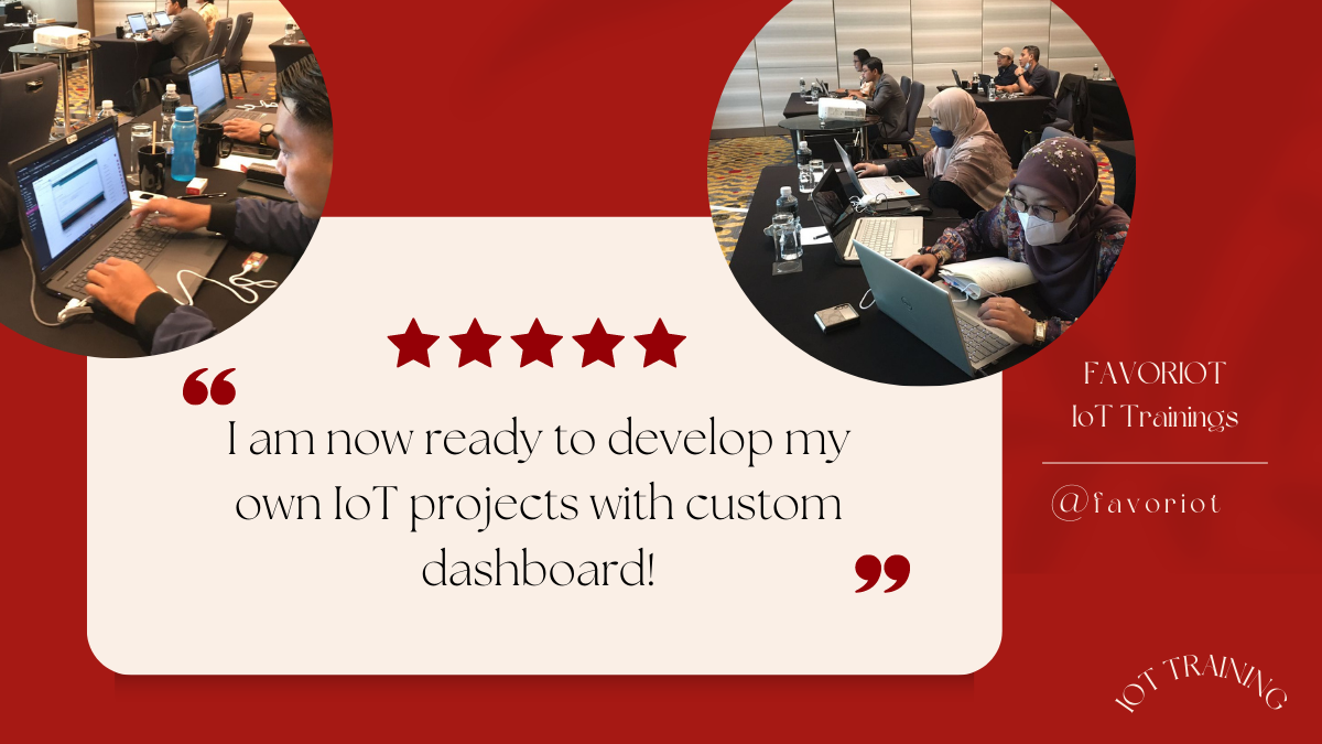 [Videos] – Testimonials Favoriot IoT Training (Advanced) – 14-16 Nov. 2022