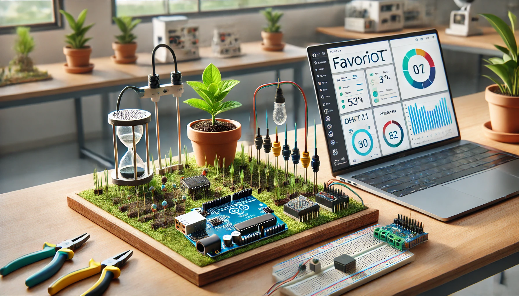 Steps for Final Year Undergraduate IoT Project: Smart Irrigation Using Favoriot Platform