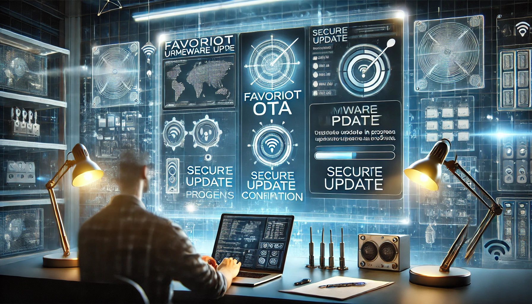 Effortless IoT Firmware Updates with Favoriot OTA