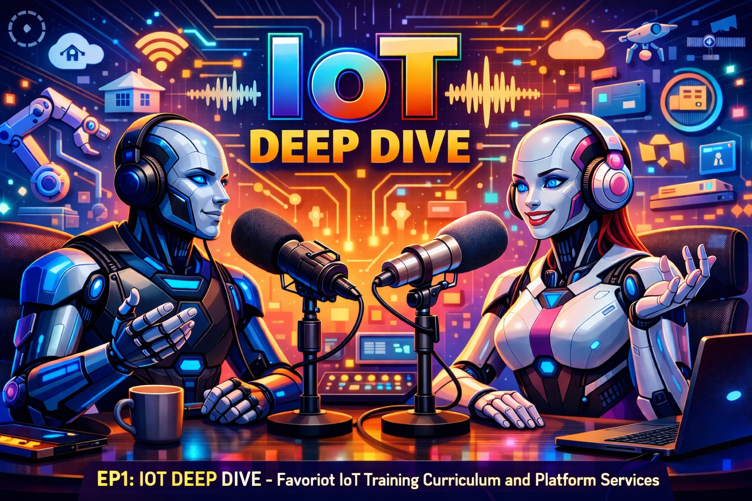Introduction to IoT Deep Dive Podcast: EP1 – Favoriot IoT Training Curriculum and Platform Services