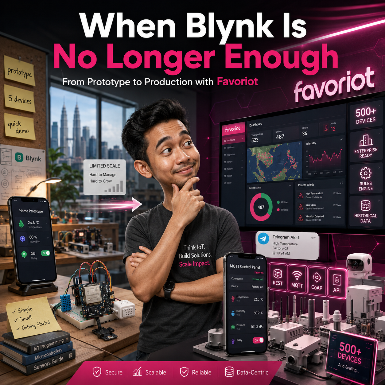 Favoriot as Blynk Alternative?