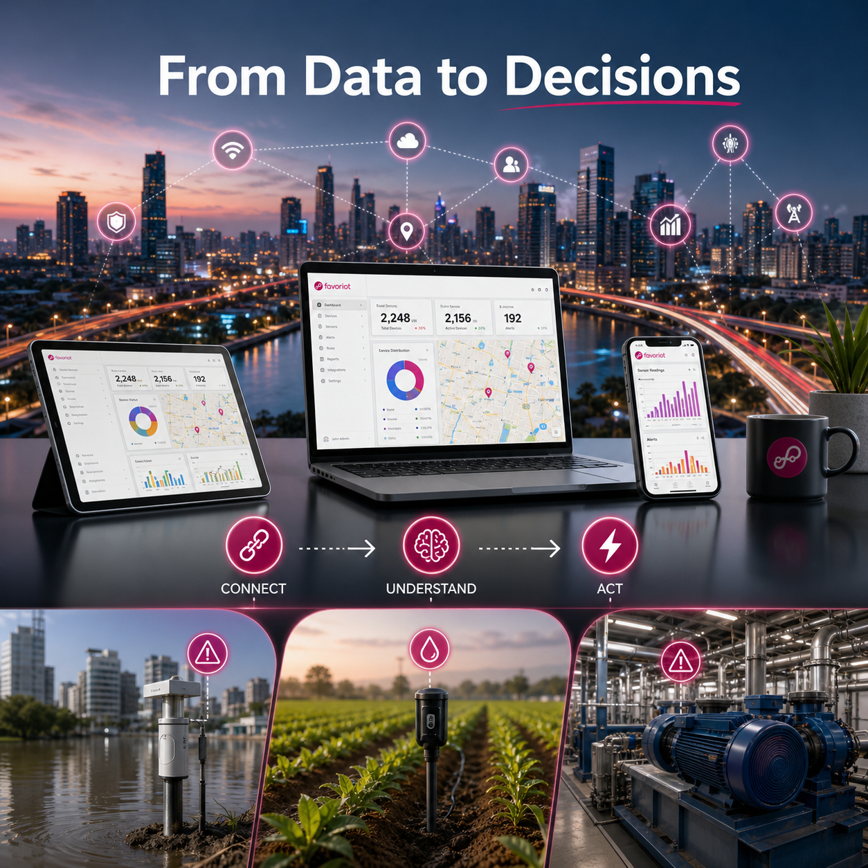 How To Let Your Data Talks and Operation Listens Using Favoriot