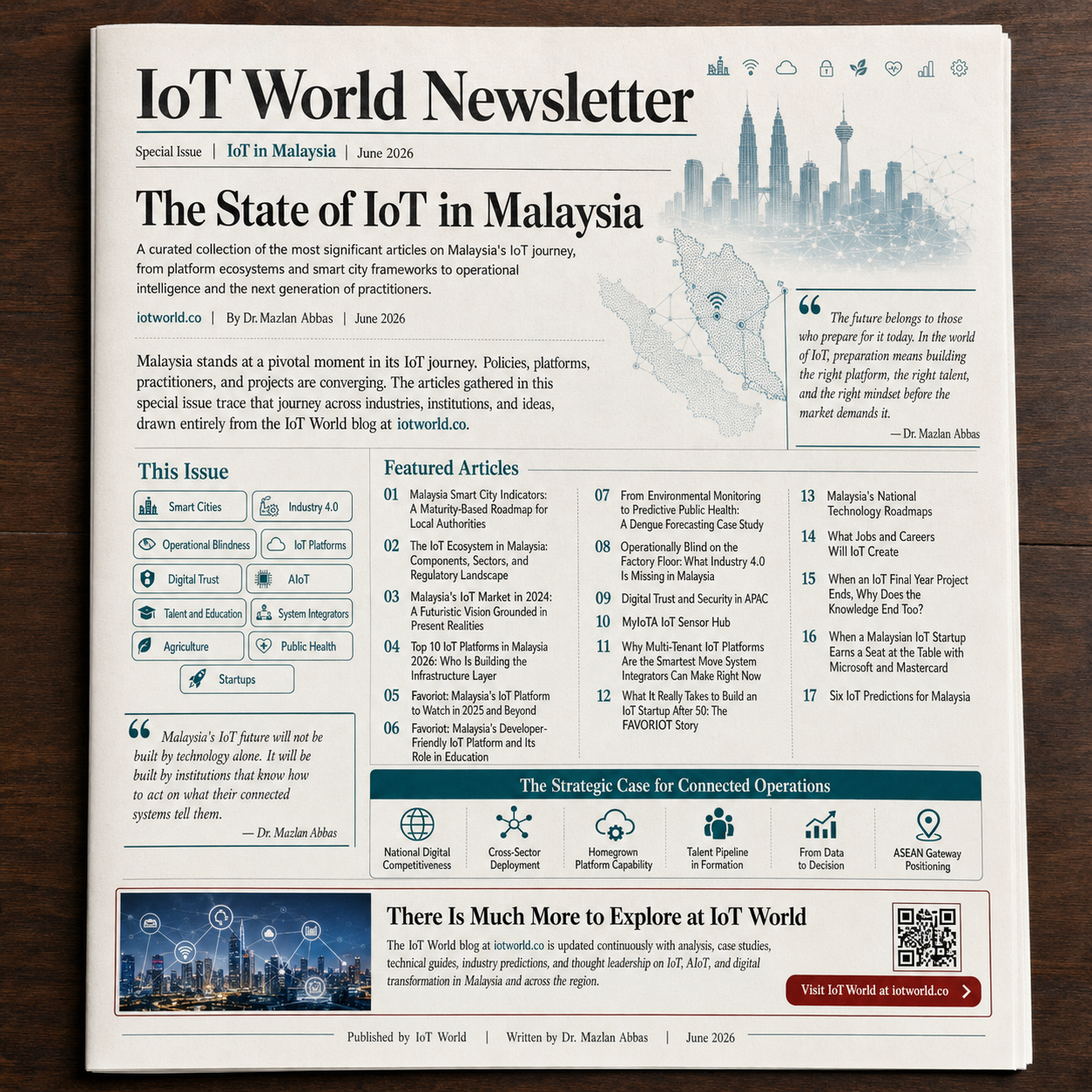 IoT World Newsletter – IoT in Malaysia Special Edition