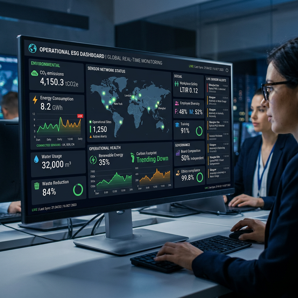 How Favoriot Solves Operational Blindness in ESG Through Evidence-Based Reporting