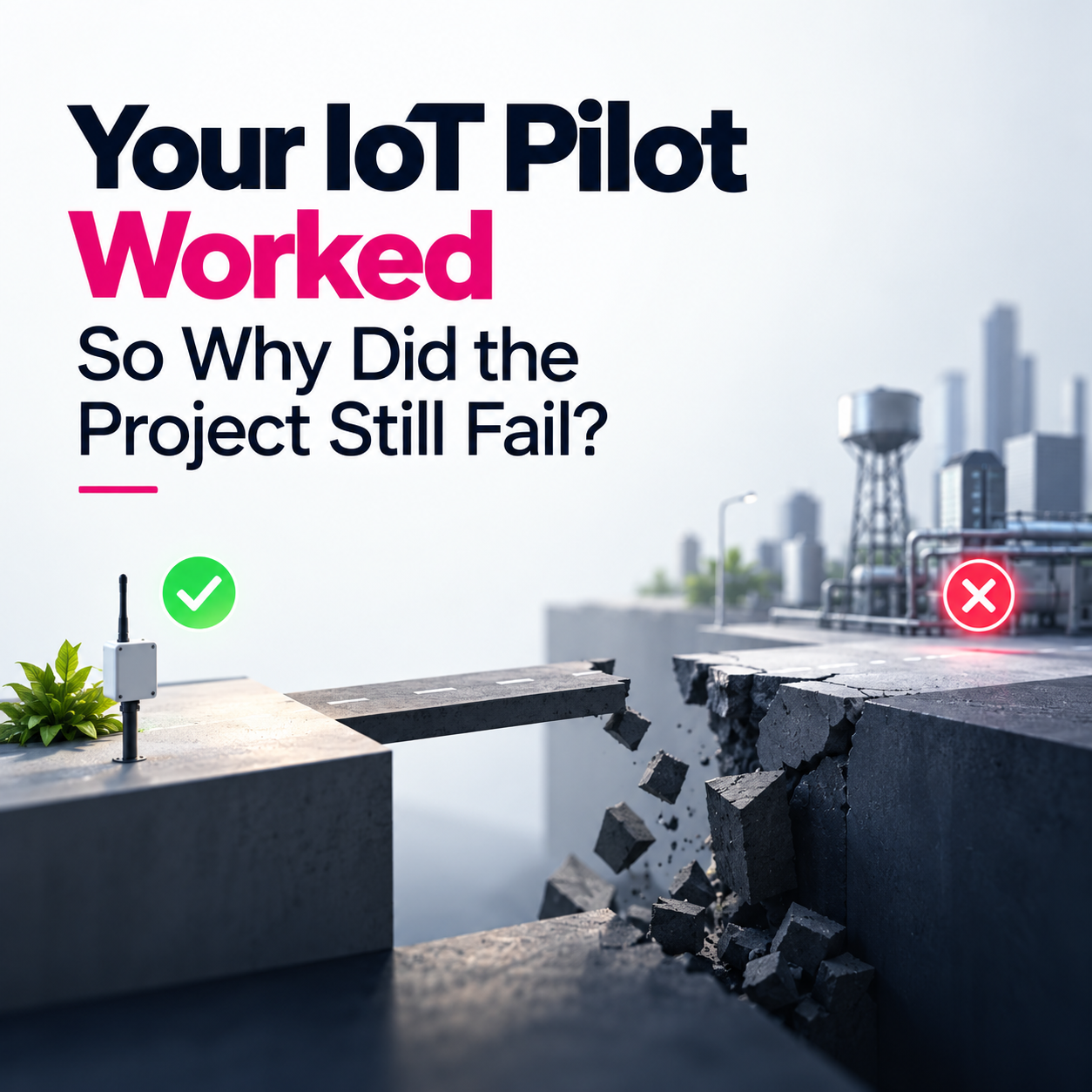 Your IoT Pilot Worked. So Why Did the Project Still Fail?